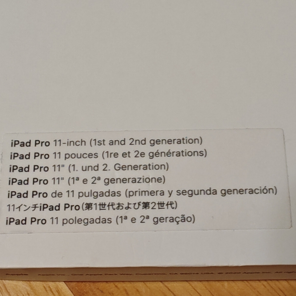 Apple iPad Smart Folio Surf Blue Case MXT62ZM/A - Picture 4 of 10